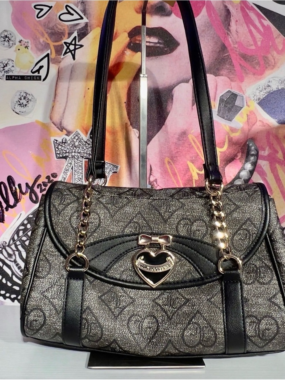 Juicy Couture Precious Moments satchel